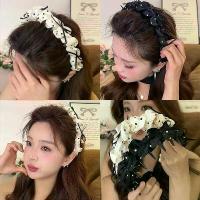 ราคา โบว์ริบบิ้นใหม่สไตล์ชาแนลคุณภาพสูง โบว์จุดพลาสติกสามมิติ หวีฟัน ที่คาดผม # 9 (1733463481159550508)
