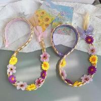 ราคา วิกผมเด็ก, ถักเปียยาว, วิกผมเจ้าหญิง, ที่คาดผม, เครื่องประดับผมสำหรับการแสดงภาพถ่ายแช่แข็ง, ถักเปียสาวดอกไม้ (1732655240791164167)