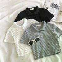 ราคา เสื้อโปโลแขนสั้นสำหรับเด็กผู้หญิง ฤดูร้อน เสื้อยืดสไตล์เกาหลี ลายริบแบบขวาง ทรงเข้ารูป อเนกประสงค์ แฟชั่นเด็ก (1734361024046335075)