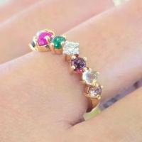 ราคา แหวนเพชรนพเกล้า ใครสายมูต้องมี ทองคำแท้ 18 K (1732947933223094160)