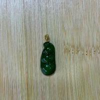 ราคา จี้หยก ถั่วเนื้อสวย(ห่วงทอง18 k) (1733887677353395895)