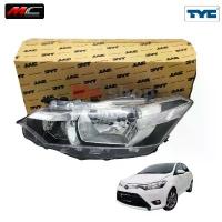 ราคา สวัสดิการสด ไฟหน้า วีออส VIOS TOYOTA 2013 2014 2015 2016 โคมธรรมดา Vios Gen 3 รุ่น J และ E * TYC (1732993528651285878)