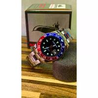 ราคา Us submarine รุ่น J-219MD นาฬิกาข้อมือชาย สีเงินหน้าปัดพรายน้ำ มีวันที่ กันน้ำ พร้อมกล่อง แนะนำ (1734386571462018419)