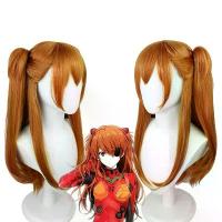 ราคา วิกผม Eva Neon Genesis Evangelion, Mingrixiang Cos วิกผม, สีส้ม, หางม้าคู่, ที่หนีบกราม, เหมาะสำหรับผู้หญิงข้ามพรมแดน (1731523674147227970)