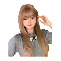 ราคา วิกผมสำหรับผู้หญิง ผมยาวตรง สีชมพูหมอก วิกผมเต็ม มีเคราหนังศีรษะมังกร สไตล์ชั้น ในสต็อก วิกผม Dominate， วิกผมสีชมพู， วิกใส่เต้น， วิกผมหยิกสายฝอ (1732240972003838935)