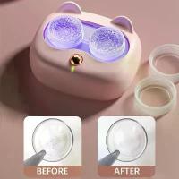 ราคา น้ำยาทำความสะอาดคอนแทคเลนส์ อัลตราโซนิก พร้อมกล่องถอดได้ เครื่องทำความสะอาด แบบพกพา เคสคอนแทคเลนส์ เครื่อง ล้าง คอนแทคเลนส์ อัตโนมัติ (1731391061698119391)