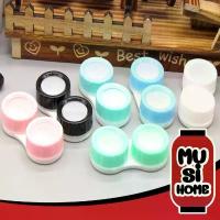 ราคา MUSI.HOME【ราคาถูก】ตลับใส่คอนแทคเลนส์ ตลับ คอนแทคเลนส์ ตลับหลุมคอนแทคเลนส์ ที่ใส่คอนแทคเลนส์ สีพาสเทล มินิมอล EYE11 แนะนำ (1734362473152218363)