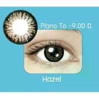 ราคา กล่องฟ้า Hazel Dia 14.0 สีฮาเซล คอนแทคเลนส์ Maxim Contact lens คอนแทคเลนส์สี รายเดือน ตาโต สายตาสั้น (1730549887998331179)