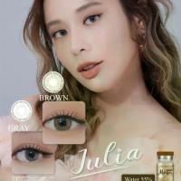 ราคา คอนแทคเลนส์ บิ๊กอาย รุ่นjulia มีสีเทา/ตาล Gray/Brown (1730090426620545370)