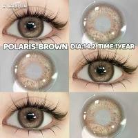 ราคา คอนแทคเลนส์สี Eyeshare สีน้ำตาล/แดง/น้ำเงินคอนแทคเลนส์ POLARIS สวมใส่สบาย การขว้างประจำปี 14.2mm หลากสี สีน้ำตาล คอนแทคเลนส์ (1730358516190316732)
