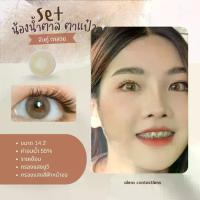 ราคา คอนแทคเลนส์ New sirine brown เลนส์ตาแป๋วสุดฮิต ใส่สบาย แบบนิ่ม (1729470840820763464)