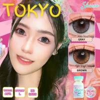 ราคา คอนแทคเลนส์ ขนาดบิ๊กอาย ❤️Tokyo (Shinee) สี : Brown/Gray (1730300454269258067)
