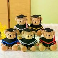 ราคา ตุ๊กตาหมีรับปริญญา หมีแพทย์ ตุ๊กตาผ้าขนาดสวมชุดนักศึกษา ของที่ระลึก (1733738726326830551)