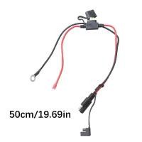 ราคา สายเชื่อมต่อ JIN SAE ไปยังเทอร์มินัลแบตเตอรี่แบบวงกลม สายชาร์จไฟ 14AWG สำหรับมอเตอร์ไซค์ รถยนต์ อุปกรณ์กลางแจ้ง และแหล่งจ่ายไฟ (1734049028234643281)