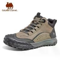 ราคา รองเท้าเดินป่า GOLDEN CAMEL กันน้ำ รองเท้ากีฬาผู้ชายสำหรับกิจกรรมกลางแจ้ง รองเท้ายุทธวิธีทหาร รองเท้าหนังสำหรับเดินในฤดูใบไม้ร่วงสำหรับผู้ชาย (1734046194410489795)