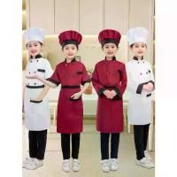 ราคา ชุดเชฟสำหรับเด็ก เหมาะสำหรับชั้นเรียนหัตถกรรมอนุบาล อบ เบเกอรี่ ชุดเด็กเชฟตัวน้อย สไตล์โดยรวม เหมาะสำหรับการแสดงเชฟ (1731671229880633039)