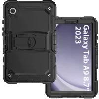ราคา ขาตั้งป้องกัน Samsung Galaxy Tab A9 8.7 X110 X115/Tab A9 Plus 11.0 X210 X216/Tab A8 10.5 X200 X205, 12 สี, กันกระแทก, ขาตั้ง 3 ชั้น, วัสดุพีซีที่ทนทาน + ซิลิโคน, ฝาครอบแท็บเล็ต (1734293938422580849)