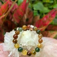 ราคา กำไลข้อมือ หินไหม 5 สี คั่นด้วยสะเก็ดดาว ของแท้ (1733975063989749631)