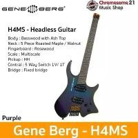 ราคา กีตาร์ไฟฟ้าหัวตัด Gene Berg H4MS (สี Purple) (1731446353736467802)