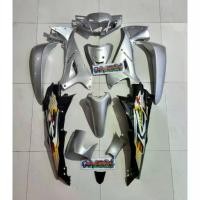 ราคา ชุดสีเวฟ125R หน้าแหลม เบ้ากุญแจกลม + ชุดคางหมู สี411ดำ พลาสติกเกรดดี เกรดAAA งานสีละเอียด (1734368729860703951)