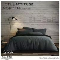 ราคา ชุดผ้าปูที่นอนพร้อมผ้านวม LOTUS ATTITUDE รุ่น NORDEN : สี GRA (1733935194143688532)