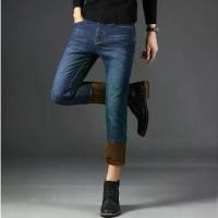 ราคา 【เก็บเงินปลายทาง】 กางเกงยีนส์บุขนกันหนาว 009 มี 2 สี ยีนส์ผู้ชาย กางเกงยีนส์บุขนผู้ชายขากระบอก กางเกงยีนส์ผู้ชายบุขน ส่งทันทีจาก ไทย (1733598662782650095)