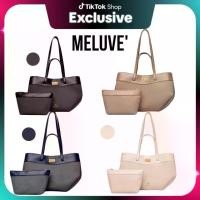 ราคา MLV11 กระเป๋าหนังPU เซต2ใบ ใบใหญ่ พร้อมใบเล็ก มี4สี แบรนด์ MELUVE พร้อมส่งจากไทย NEW COLLECTION (1732703888100787656)