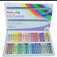 ราคา ปากกาสี (KTS)สีชอล์ก Oil Pastels Pentel 50 สี ดินสอสี (1733495506915001822)