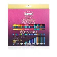 ราคา ดินสอสีกระบอก ดินสอสี 2 หัว 60 สี สีไม้ มาสเตอร์อาร์ต Master Art สีไม้ ดินสอสีไม้ รุ่นใหม่ จำนวน 1 กล่อง สี (1734188693009565485)