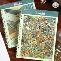 ราคา หนังสือสะสมฉากขนาดจิ๋ว Tirado ฉากที่ 9.0 สติ๊กเกอร์การ์ตูนบ้าน สมุดจดบันทึกเด็กผู้หญิง ของเล่นเสริมพัฒนาการสำหรับเด็ก [จัดส่งภายใน 15 วัน] ชอล์ก ขีด ผ้า pach flเครื่องเขียน ครูปร (1733867107367093961)