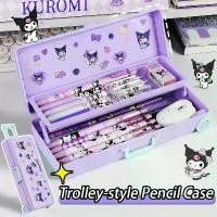 ราคา กล่องดินสอ Kuromi แบบดึง-ผลัก คุณภาพสูง สำหรับนักเรียนประถม กล่องเครื่องเขียน My Melody กล่องดินสอ Sanrio อุปกรณ์การเรียน (1733824413622240587)