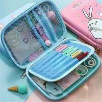 ราคา EVA อุปกรณ์การเรียน กันน้ำครับ Kawaii การ์ตูน สองชั้น กล่องดินสอ กล่องใส่ดินสอ กระเป๋านักเรียนปากกา กระเป๋าดินสอ3D (1734339658526132047)