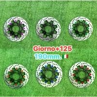 ราคา จานดิสเบรคหน้า Giorno+125 ตัวธรรมดา ขนาด 190mm. งานสร้าง จานดิสเบรค จานแต่ง หมุดจานติดผ้าเบรค ต้องตัดผ้าเบรคออก สวิตช์ แท้ (1734135472723494520)