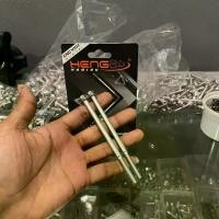 ราคา น๊อตข้างเสื้อเวฟ125 ตัวยาว 1คู่ ขนาดเท่าของเดิมและยาวกว่าของเดิม งานเฮงสกรู โช๊ค หลัง จาน สวิตช์ แท้ แก๊สซี่ โช้ค หลีด แคร้ง ฉีด rg สเตท 6 ยาง 265 / 40 โช้คหน้า 125 (1734132318935287787)