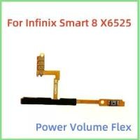 ราคา ปุ่มเพิ่มเสียงลดเสียงแบบยืดหยุ่นสำหรับอินฟินิกซ์ สมาร์ท 8 X6525 ปุ่มเปิดปิด สวิตช์ ปุ่มปิดเสียง สายเคเบิลแบบยืดหยุ่น (1733536261449615269)