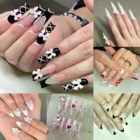ราคา Luxnail FN43 พร้อมส่งเล็บปลอมสำเร็จรูปสายฝอ งานเล็บยาวทรงเหลี่ยม ทรงแหลม ขนาดฟรีไซส์ 24ชิ้น แถมให้พร้อมกาวค่ะ เล็บ ปลอม สวย ๆ พร้อม กาว (1731310097474356683)