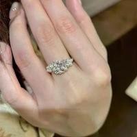 ราคา แหวนเพทาย, ผงไข่มุกสาบานนม, สีขาว, หรูหราราคาไม่แพงของผู้หญิง, แหวนนิ้วชี้ระดับไฮเอนด์เฉพาะ แหวน ว่าน วันเสาร์ เครื่อง ดัด แหวน เครื่อง ประดับ พราย น้ํา แหวน ปลากระเบน แท้ แหวนbutterbear (173229299209