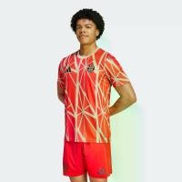 ราคา adidas ฟุตบอล เสื้อวอร์มก่อนแข่ง FC Bayern ผู้ชาย สีแดง JD8335 (1731333545003813651)