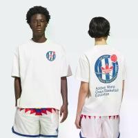 ราคา adidas บาสเกตบอล เสื้อยืด Originals Basketball Crest Unisex สีขาว KD3616 (1733577663851955987)