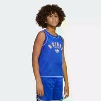 ราคา adidas ไลฟ์สไตล์ เสื้อกล้ามผ้าตาข่ายสำหรับเด็ก เด็ก สีน้ำเงิน JX5262 (1731729286069520147)