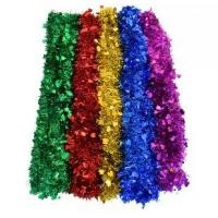 ราคา Christmas Garland with Bright Foil Ribbon, 1.5 mPerfect for wrapping Christmas gifts and bars, weddings, and New Year's party decorations (1733810557478209429)