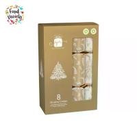 ราคา Luxury Christmas Cream & Gold Crackers 8pcs x12-inch (1733488272625468610)