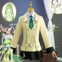 ราคา Anime Code Geass C.C. Women's cosplay wig C2 Code Women: Lelouch of the Rebellion Stockings Bow Uniform Halloween (1733647562954474923)