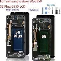 ราคา สำหรับหน้าจอสัมผัสและชุดประกอบดิจิไทเซอร์ของ Samsung Galaxy S8/G950 S8 Plus/G955 อะไหล่เปลี่ยนหน้าจอ (1733118426039157794)