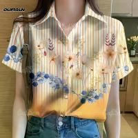 ราคา （2026เสื้อสงกรานต์แบบใหม่）เสื้อลายดอกสงกรานต์ เสื้อเชิ้ตผู้หญิงเรียบง่ายเสื้อเชิ้ตลายดอกไม้สตรีย้อนยุคย้อนยุคที่ทันสมัย, เสื้อเชิ้ตเสื้อเชิ้ตสั้น ๆ , เสื้อเชิ้ตเสื้อเชิ้ตเทศกาล S (1733961765531387071)