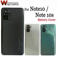 ราคา ฝาหลังแบตเตอรี่, แผงกระจก, เคสใส่ด้านหลัง, สำหรับ Xiaomi Redmi Note 10 และ Redmi Note 10s, เคสด้านบนและด้านล่าง, เคสด้านบนและด้านล่าง (1731473440821707810)
