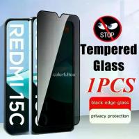 ราคา กระจกนิรภัยป้องกันการส่องมอง Redmi 15C สำหรับ Xiaomi Redmi 15C 15 15 C C15 Redmi15 Redmi15C 4G 5G 9H ป้องกันเต็มหน้าจอ ฟิล์มป้องกันความเป็นส่วนตัว (1734100564782515241)