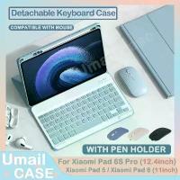 ราคา Detachable Magnetic Keyboard Case for Xiaomi Pad 6S Pro 12.4 Xiaomi Pad 6 6Pro Xiaomi Mi Pad 5 5Pro 11 Inch Shockproof Tablet Cover (1733861132569904913)