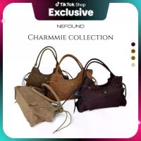 ราคา NEFOUND (NF25035) กระเป๋า Shopping cargo รุ่น Charmmie bag หนังกลับ Premiumรุ่นอัพเกรด (1734412009537307799)