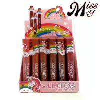 ราคา {24แท่ง} Kiss Beauty Unicorn Colors LipGloss ลิควิดลิปกลอส เนื้อแมทต์ เนียนนุ่ม สีสันสดใส no.7883 (1734434449223812406)